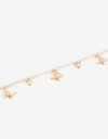 Pulseras Flexibles Metal Pulsera Flexible Metal Mariposa - Dorado