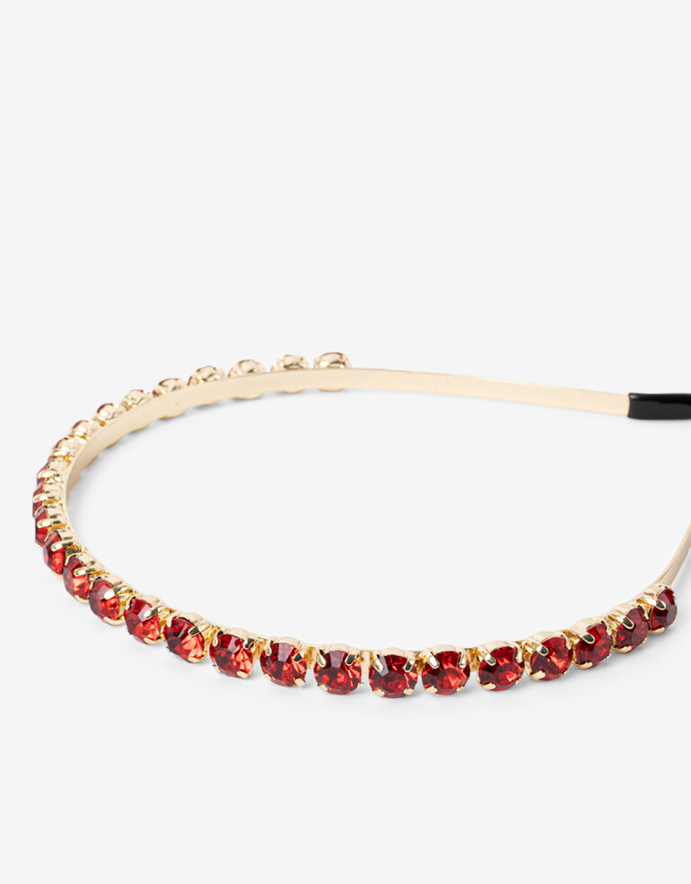 Vinchas Rígidas Strass Vincha Rígida Con Strass - Combinacion Bicolor