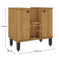 MUEBLE DE BAÑO PARA LAVATORIO 60 CM - MIEL MUEBLE DE BAÑO PARA LAVATORIO 60 CM - MIEL