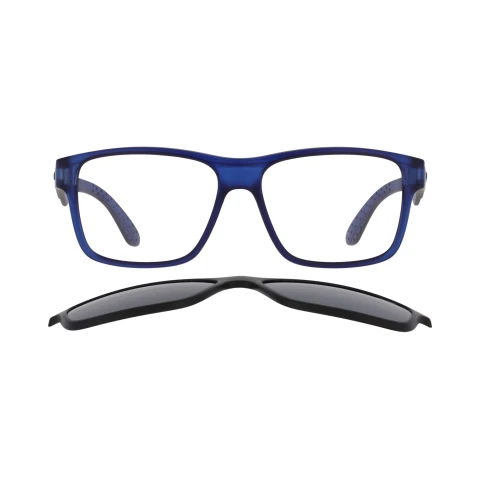 MDQ Tahan matte blue Clip-On Polarized Mdq Tahan Matte Blue Clip-on Polarized