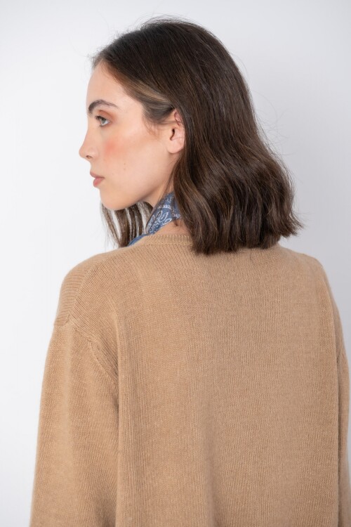 Cardigan Dotta Tostado