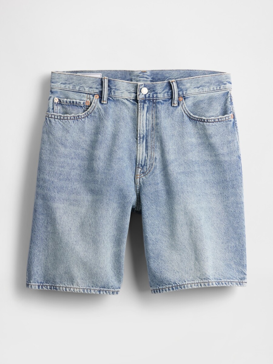 Bermuda De Jean Hombre - Light Wash 