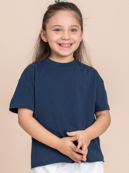 Camiseta manga corta Azul