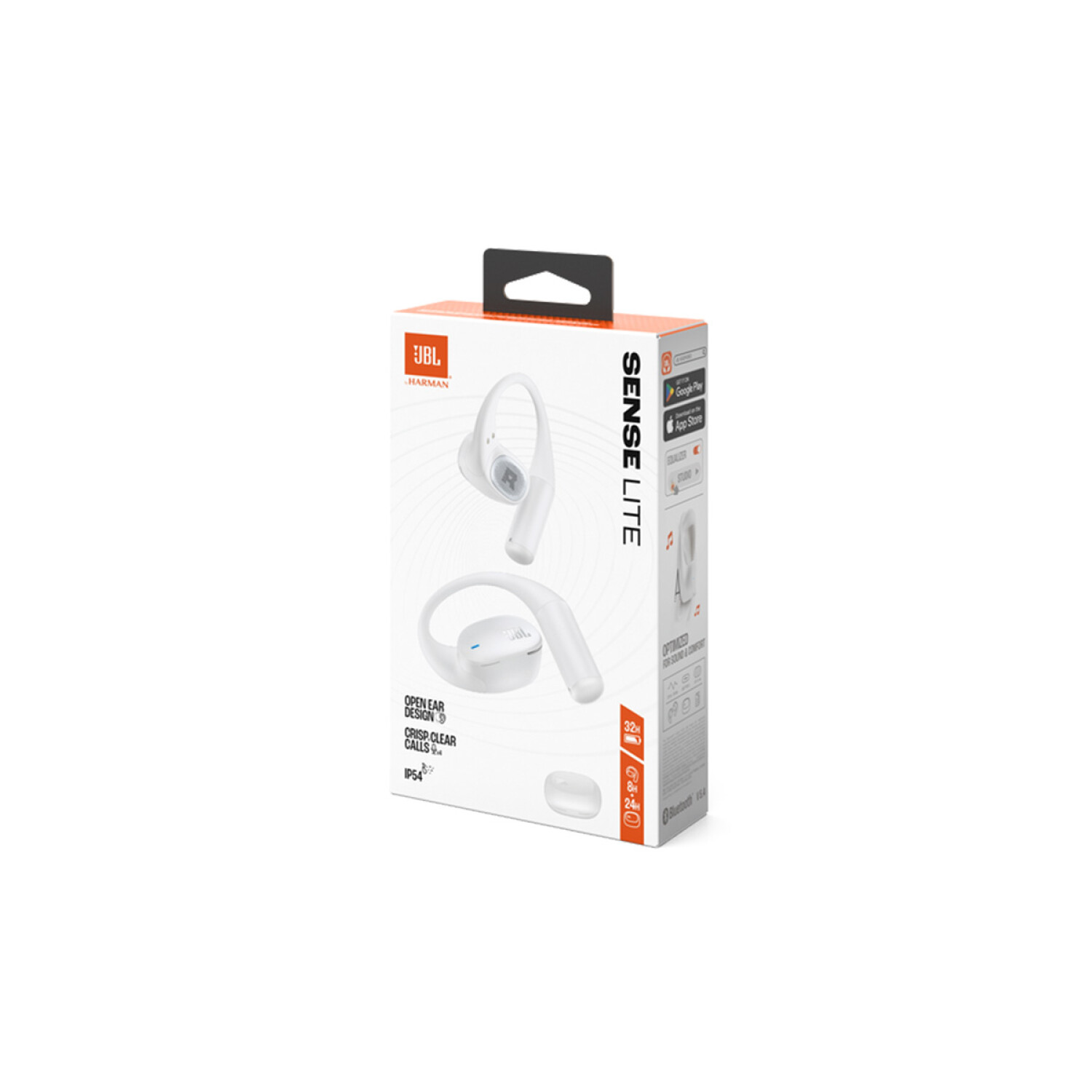JBL SENSE LITE ワイヤレスイヤホン ホワイト Fone de Ouvido Sem Fio JBL Sense - Mega Eletrônicos