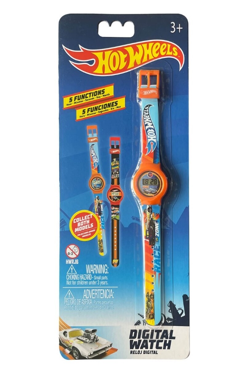 Reloj Digital - Hot Wheels 