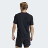 Remera Adidas Workout Essentials Base 3 Rayas Negro