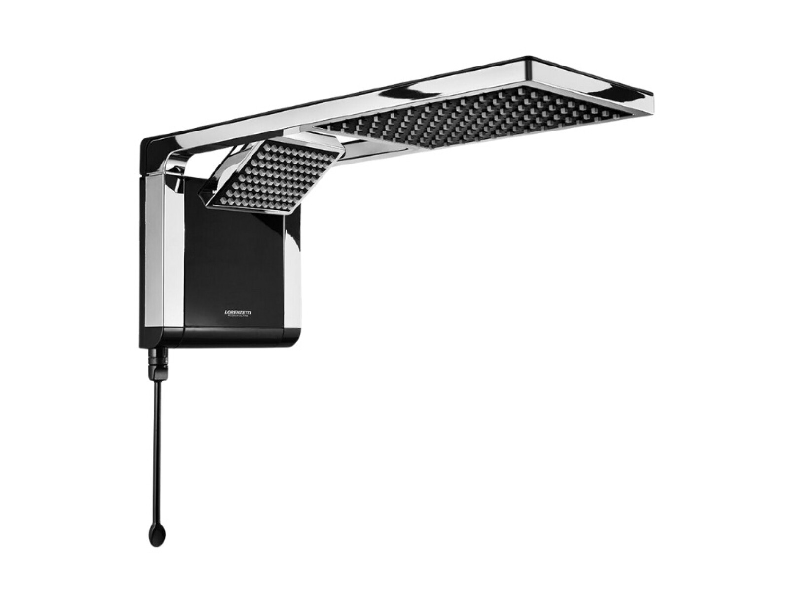 DUCHA AQCUA DUO NEGRO CROMO 220V 6800W 