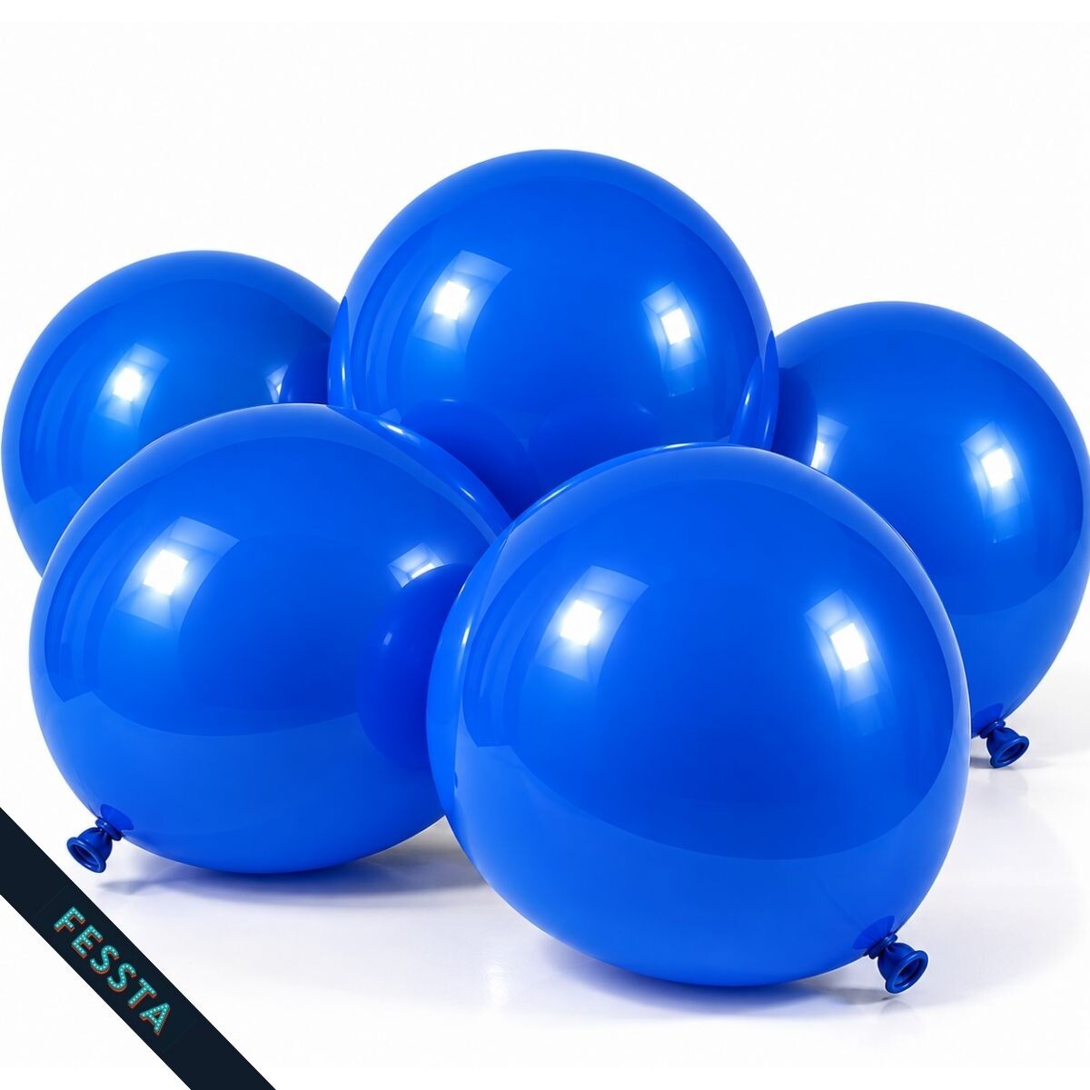 Globos Lisos x 50 Und / R12 - Azul 