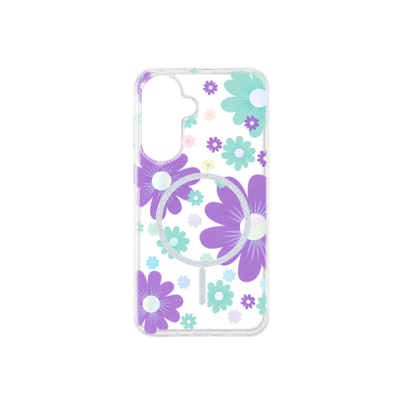 Protector para Samsung Galaxy A36 diseño de flores color violeta Protector Para Samsung Galaxy A36 Diseño De Flores Color Violeta