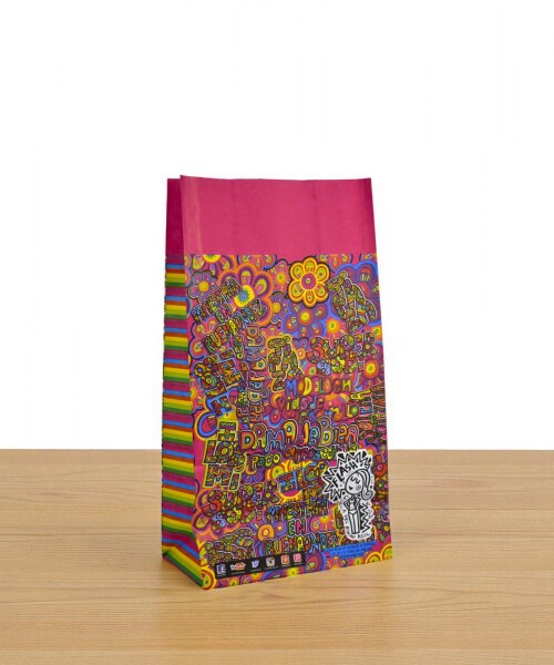 Bolsa sin asa 14x08x26 cm DISTROLLER B&W