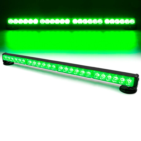 SEÑALIZACION - BARRAL 24 LED VERDE 3W 9V-30V 64CM DESTELLANTE - SEÑALIZACION - BARRAL 24 LED VERDE 3W 9V-30V 64CM DESTELLANTE -