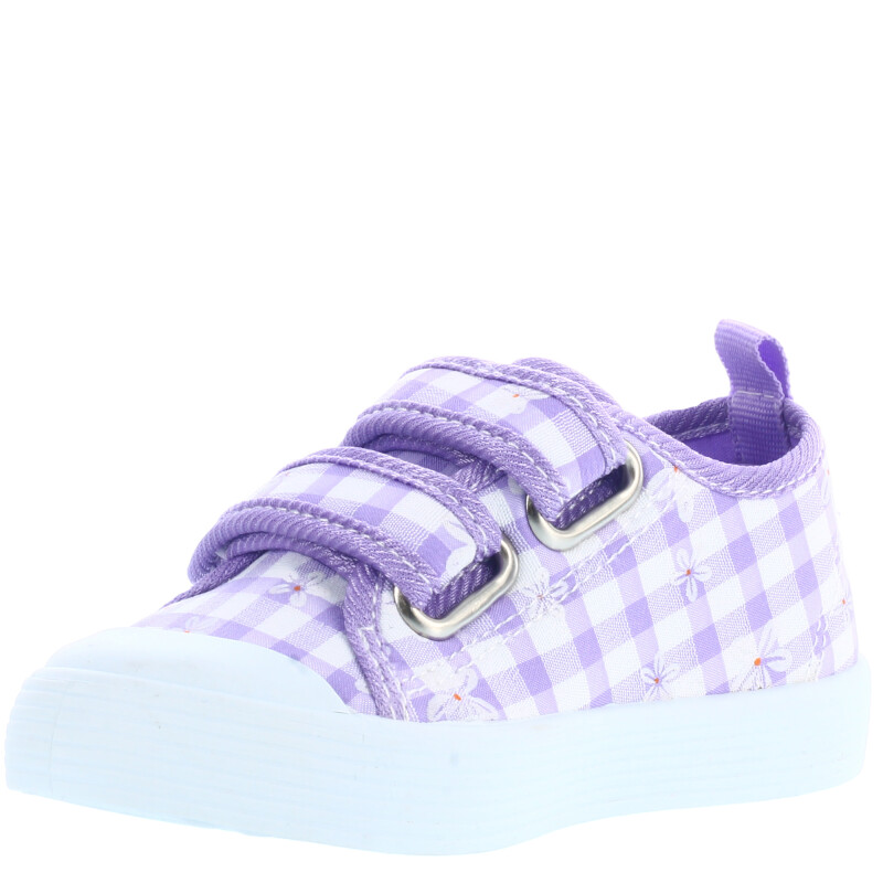 Championes Infantiles Croco Kids BLAZE con velcros Lila