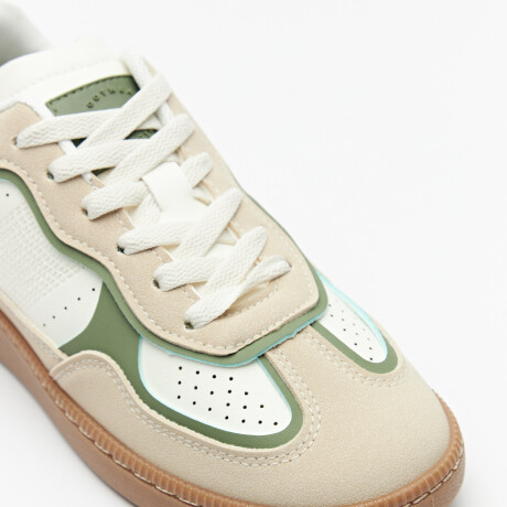 ZAPATILLA GOLETTA Verde Grisáceo