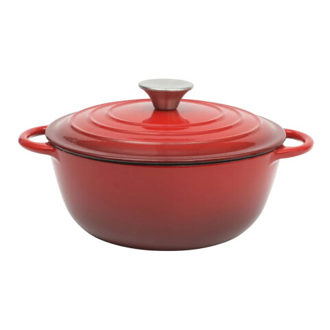Olla Hierro Fundido Esmaltada 22cm OLLA FIRE KING HIERRO 22CM ROJA