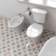 SANITARIO BIDET ANDINA BLANCO BRILLO LOZA PARA BAÑO 000