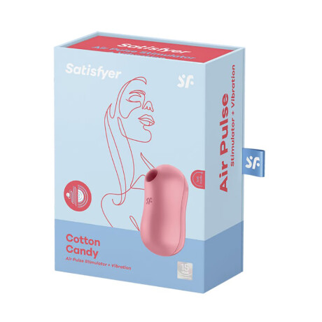 Satisfyer Cotton Candy Air Pulse Vibrador Rosa