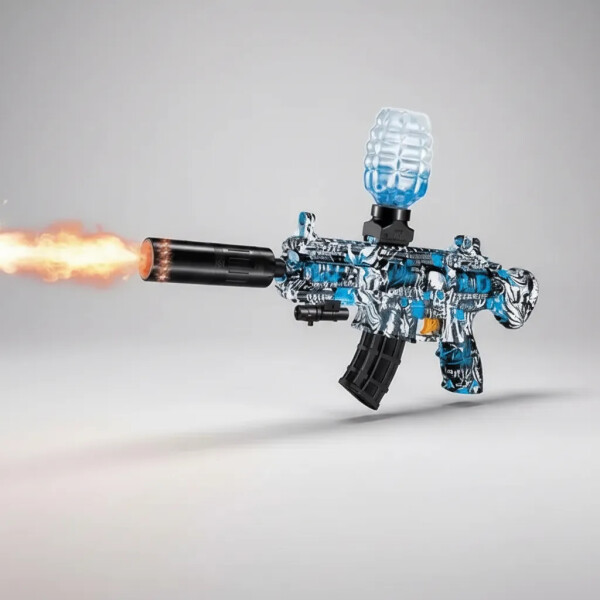 Rifle Juguete M416 Lanza Orbis Con Efecto Humo Rifle Juguete M416 Lanza Orbis Con Efecto Humo
