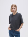 Remera Solisa Gris Topo