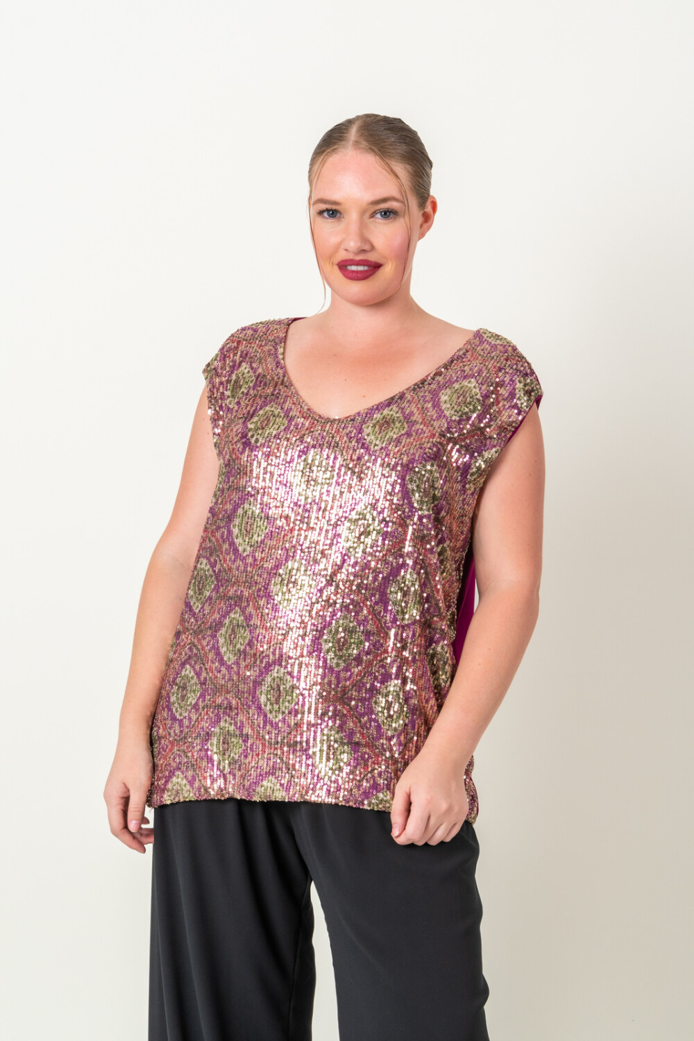 BLUSA MILA Magenta
