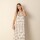 Vestido largo Beige