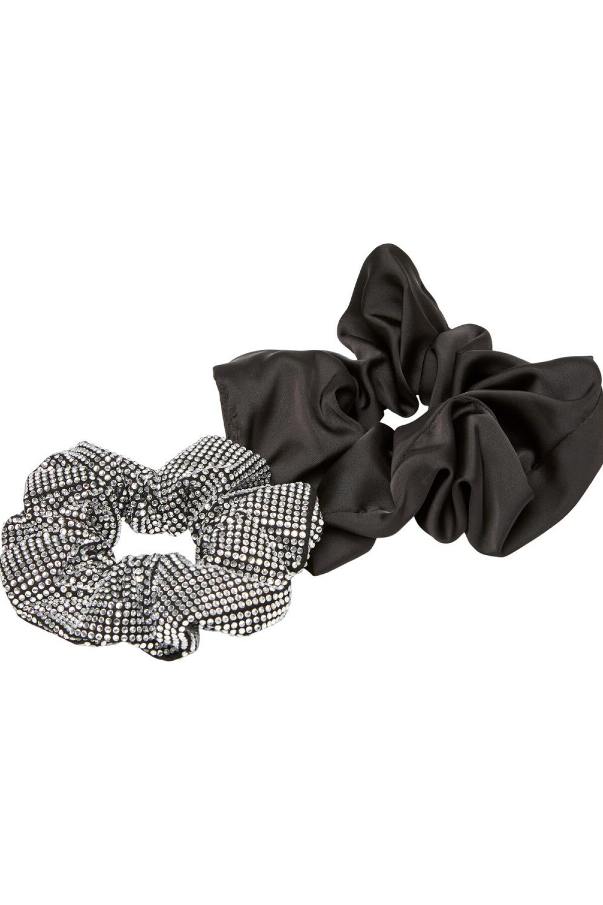 Pack 2 Scrunchie Black