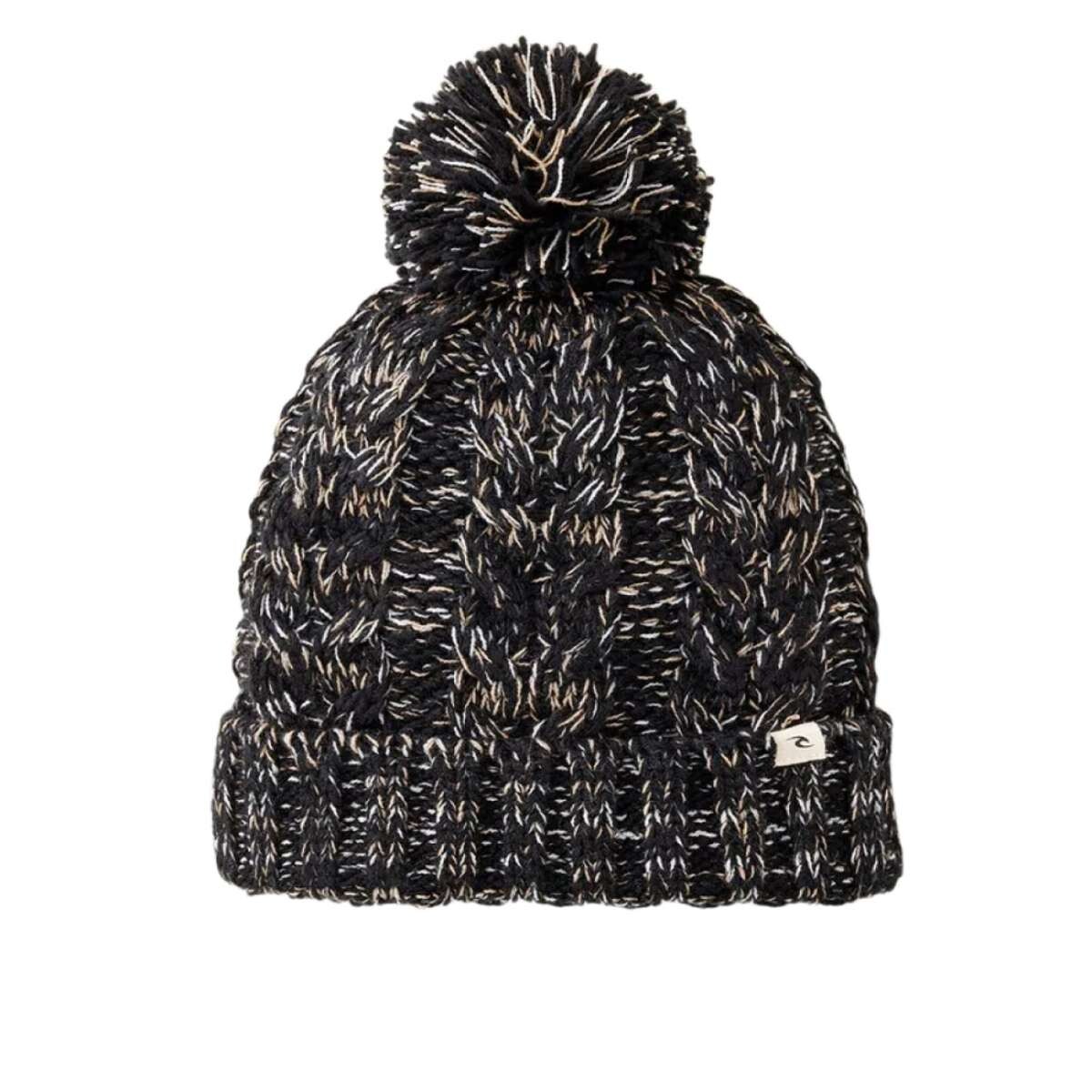 Gorro Lana Rip Curl Classic Reg Pom Pom Beanie - Negro 