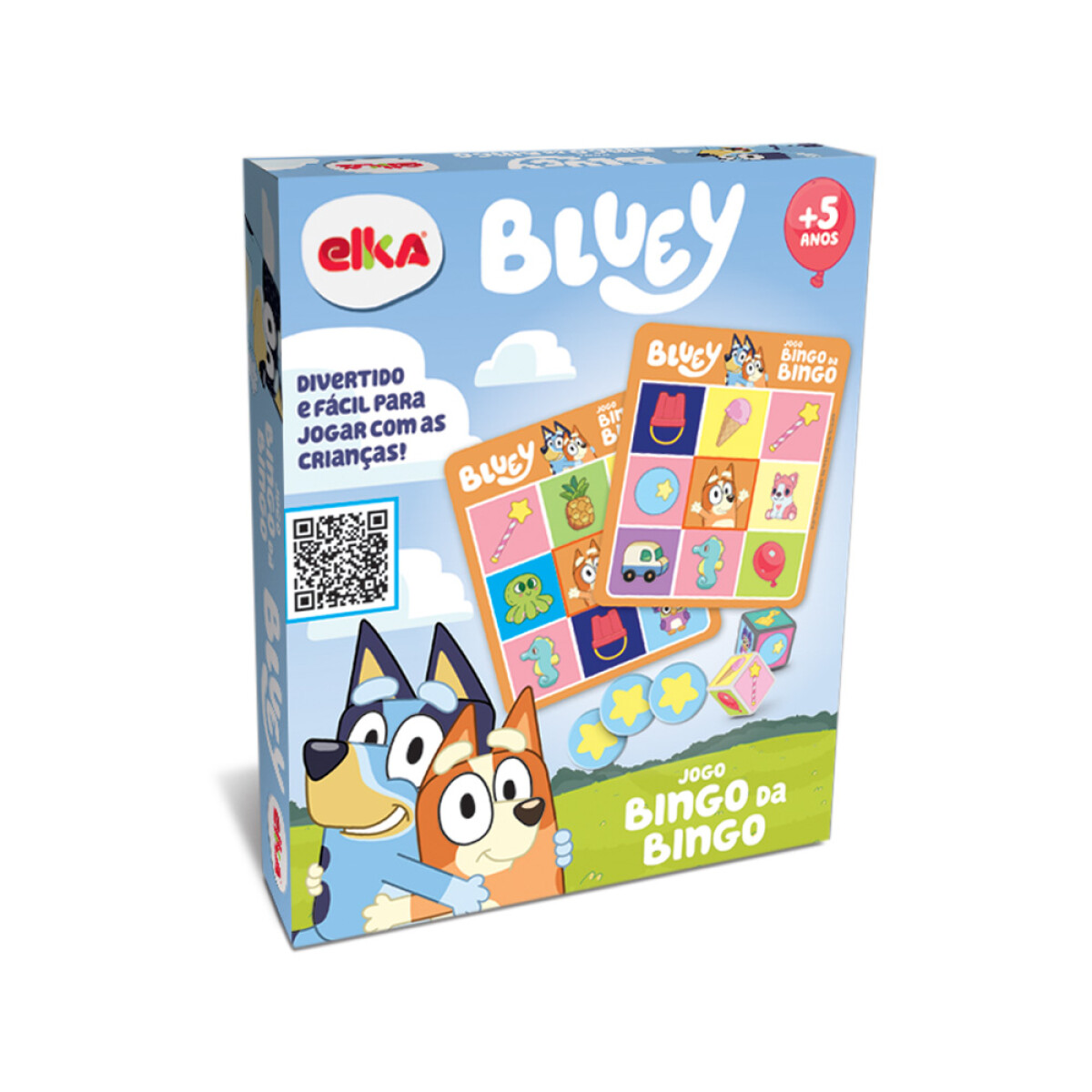 Juego De Mesa Bingo Bluey 