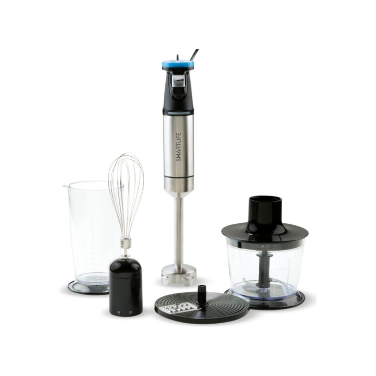 Mixer Smartlife SL-HB6048FF 600 W Velocidad Variable con Procesador y Accesorios Mixer Smartlife SL-HB6048FF 600 W Velocidad Variable con Procesador y Accesorios