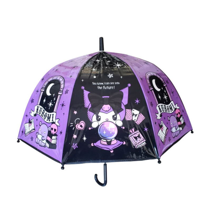 Paraguas Disney Negro - Violeta