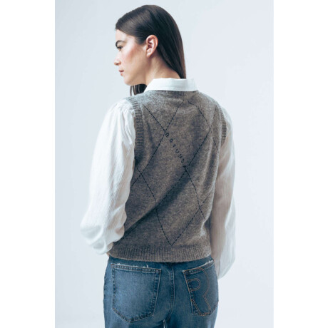 Chaleco Yei Gray