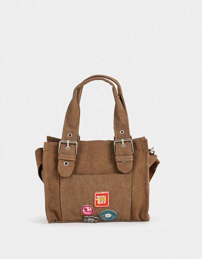 City Cartera City Parches - Marron Chocolate