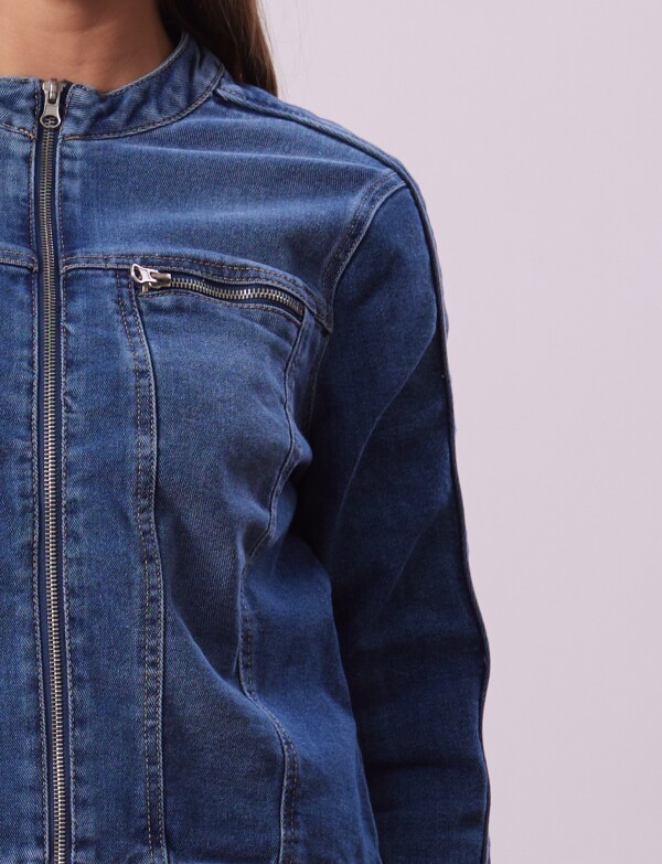 Camperita Zips JEAN OSCURO