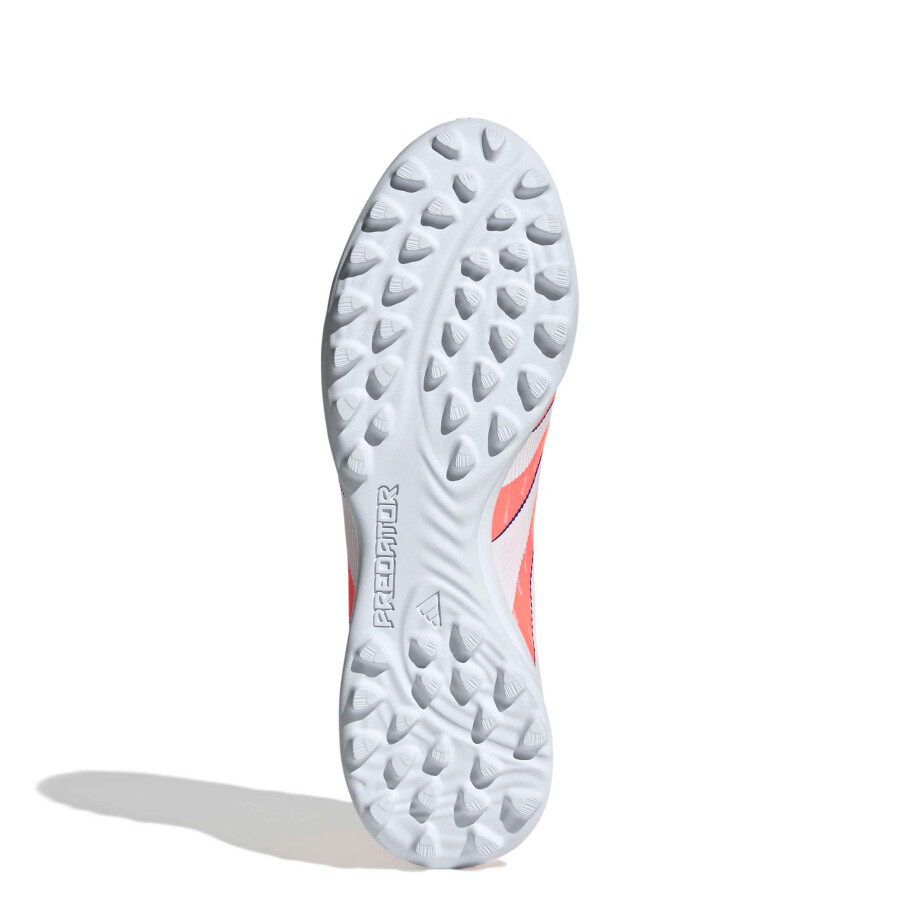 Championes Unisex Adidas Futbol 5 Predator League Tf Anaranjado - Azul