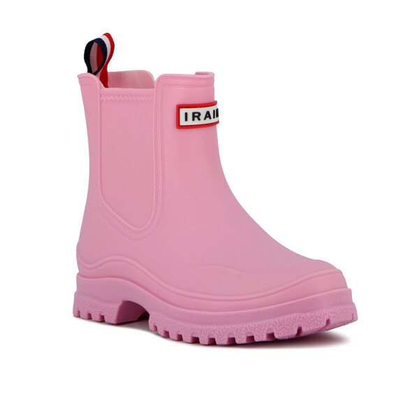 Darkness Bota Lluvia Dama Rosado