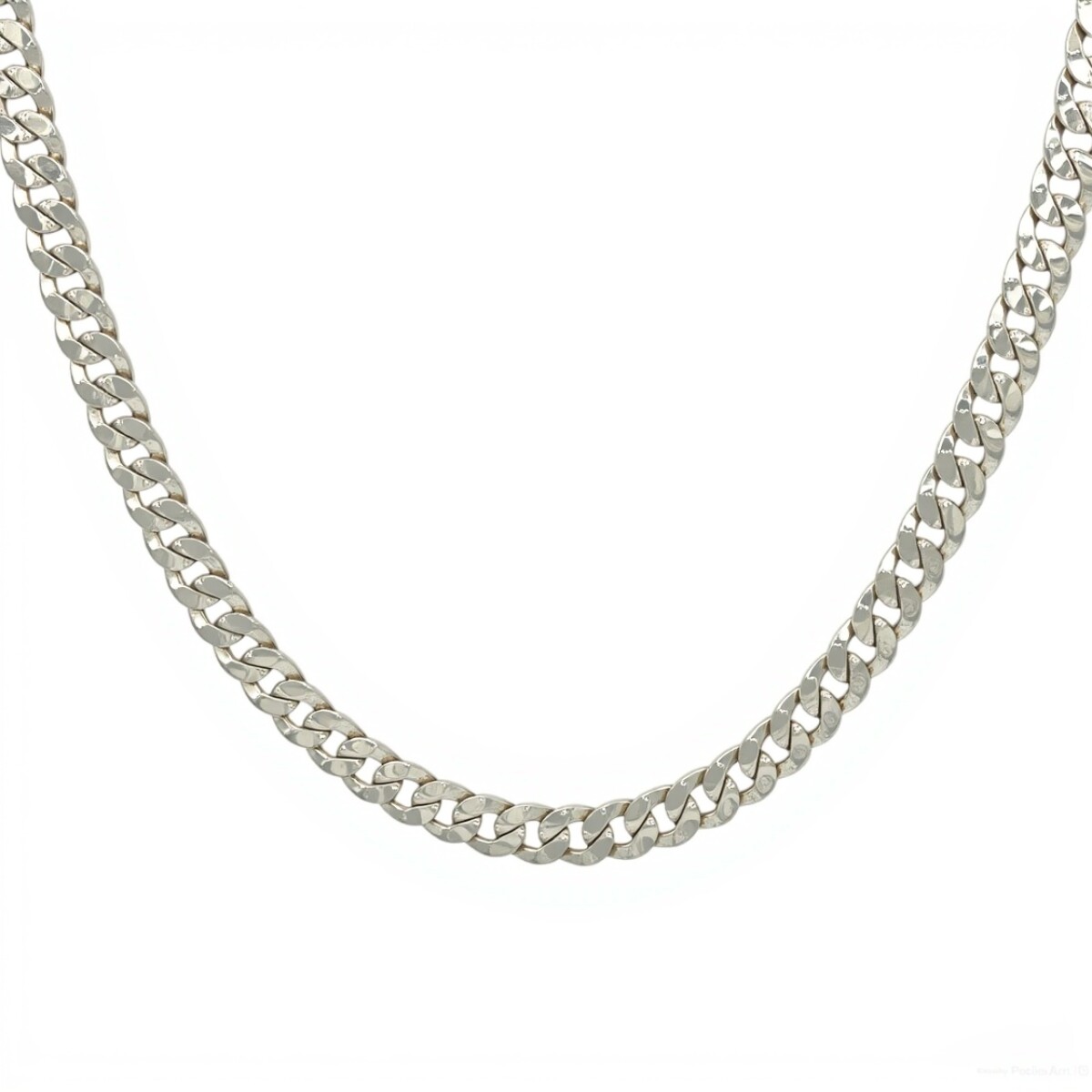 Cadena Cubana-Plata 925-Sin Piedra-CD3072 - sinpiedra 