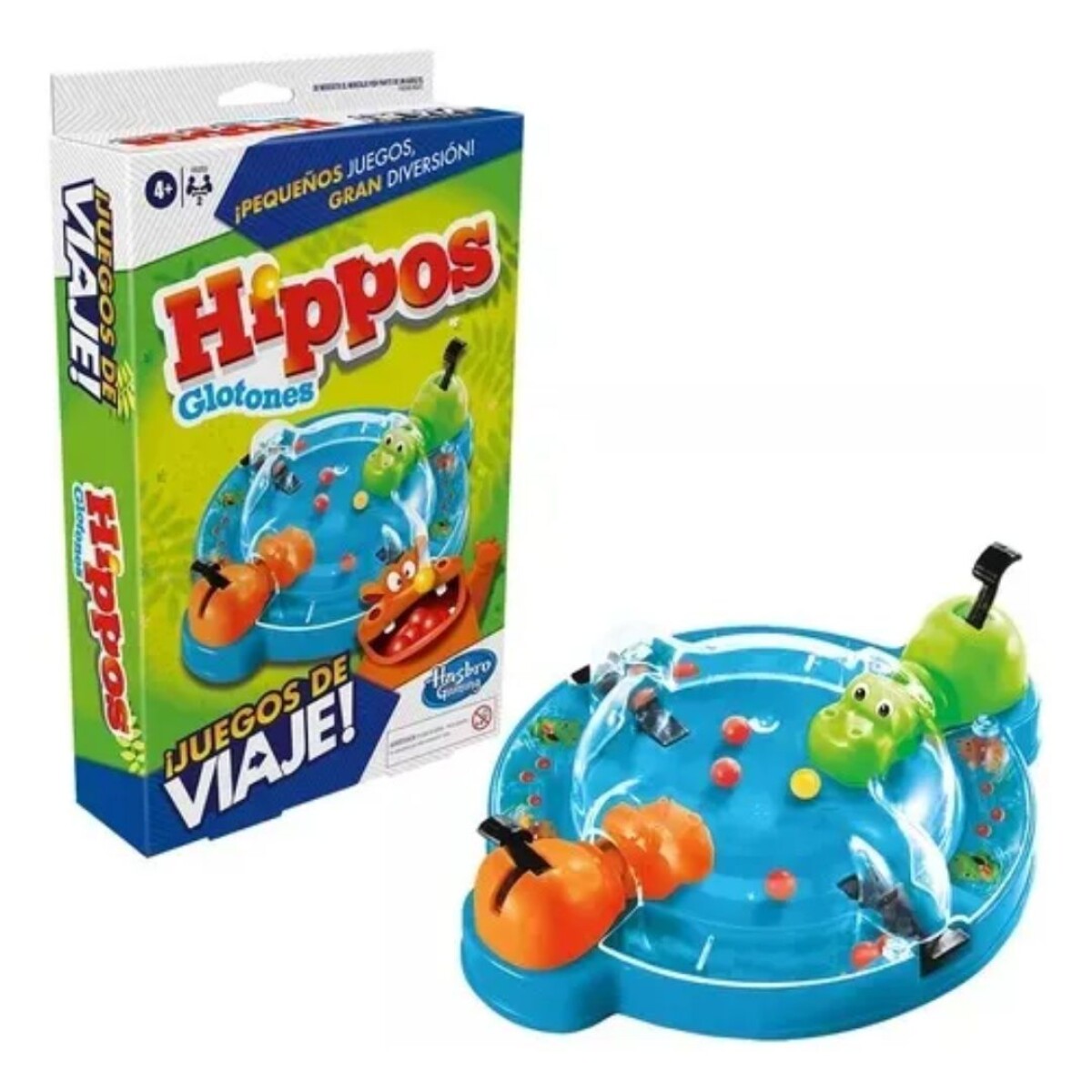 Hasbro Gaming Juegos de Viajes - Hippos 