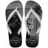 Sandalias de Hombre Havaianas Top Athletic Gris - Negro