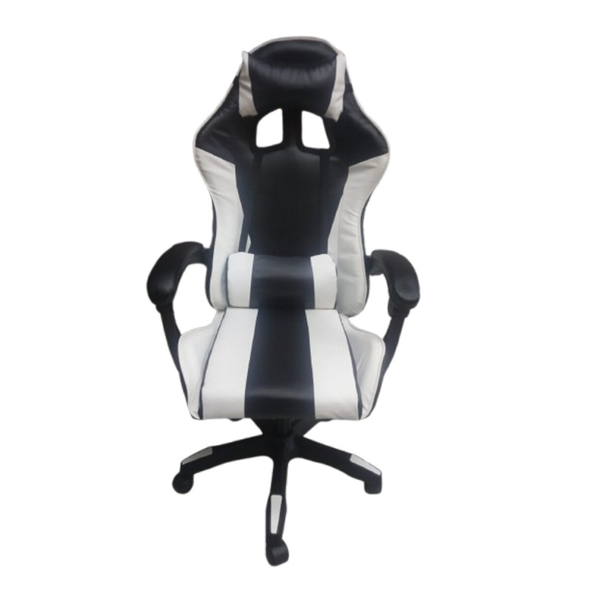 SILLA GAMER BLANCO /NEGRO 