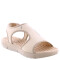 Sandalias de Mujer DIJEAN MORAN con elastico Beige Arena