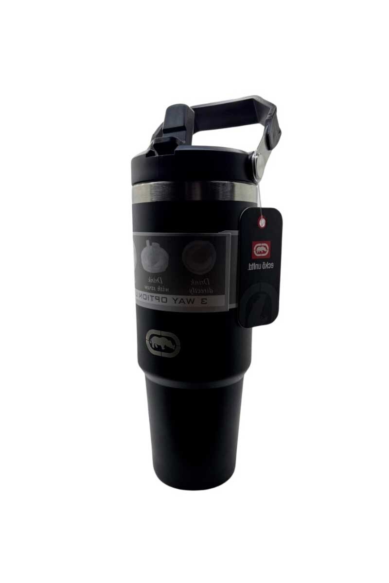 VASO ECKO CON MANIJA EK352 Negro