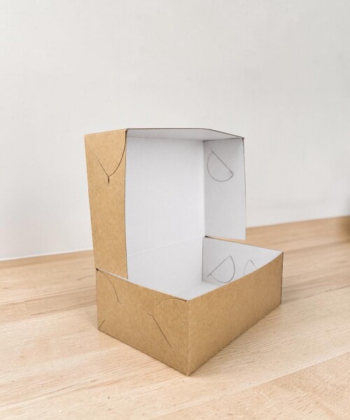 Caja de masas 1/4 kg impresa DISEÑO 3