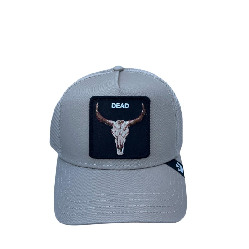 Gorra Goorin Bros Trucker Baseball - The Dead Skull Beige