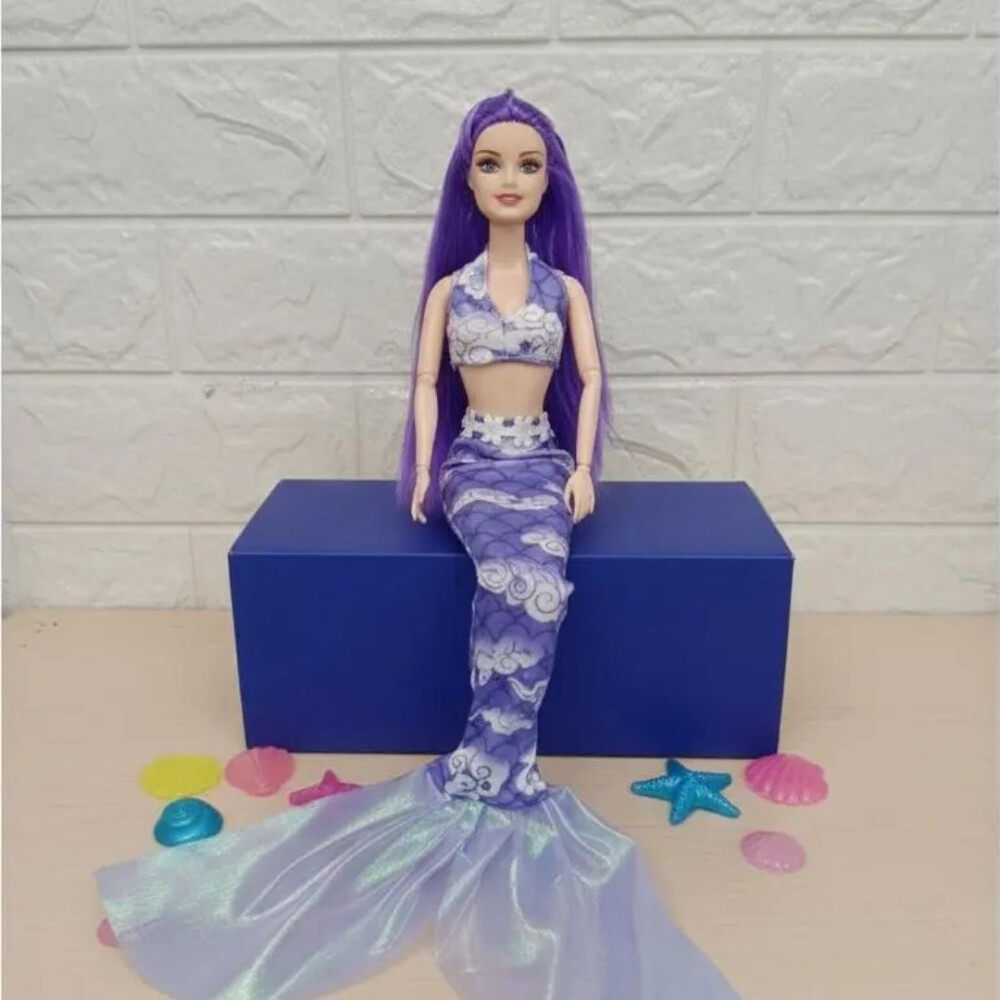 Muñeca Sirena Articulada Sirena Vio