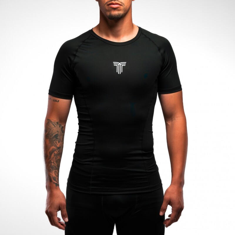Remera Térmica MC de Hombre Negro