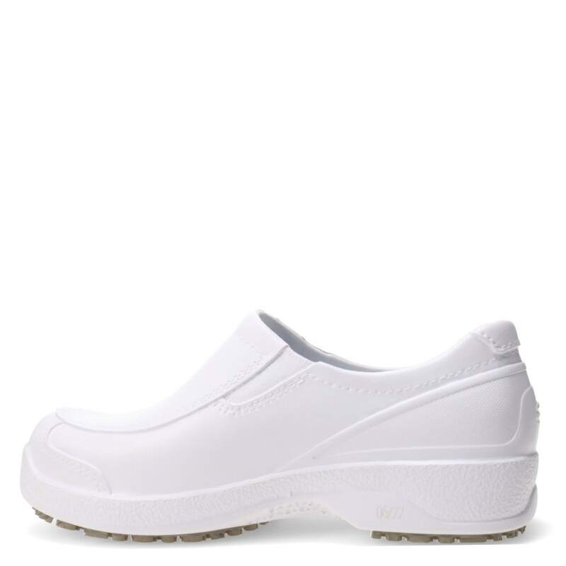 Zapatos Unisex SOFT WORKS BB antideslizante Blanco