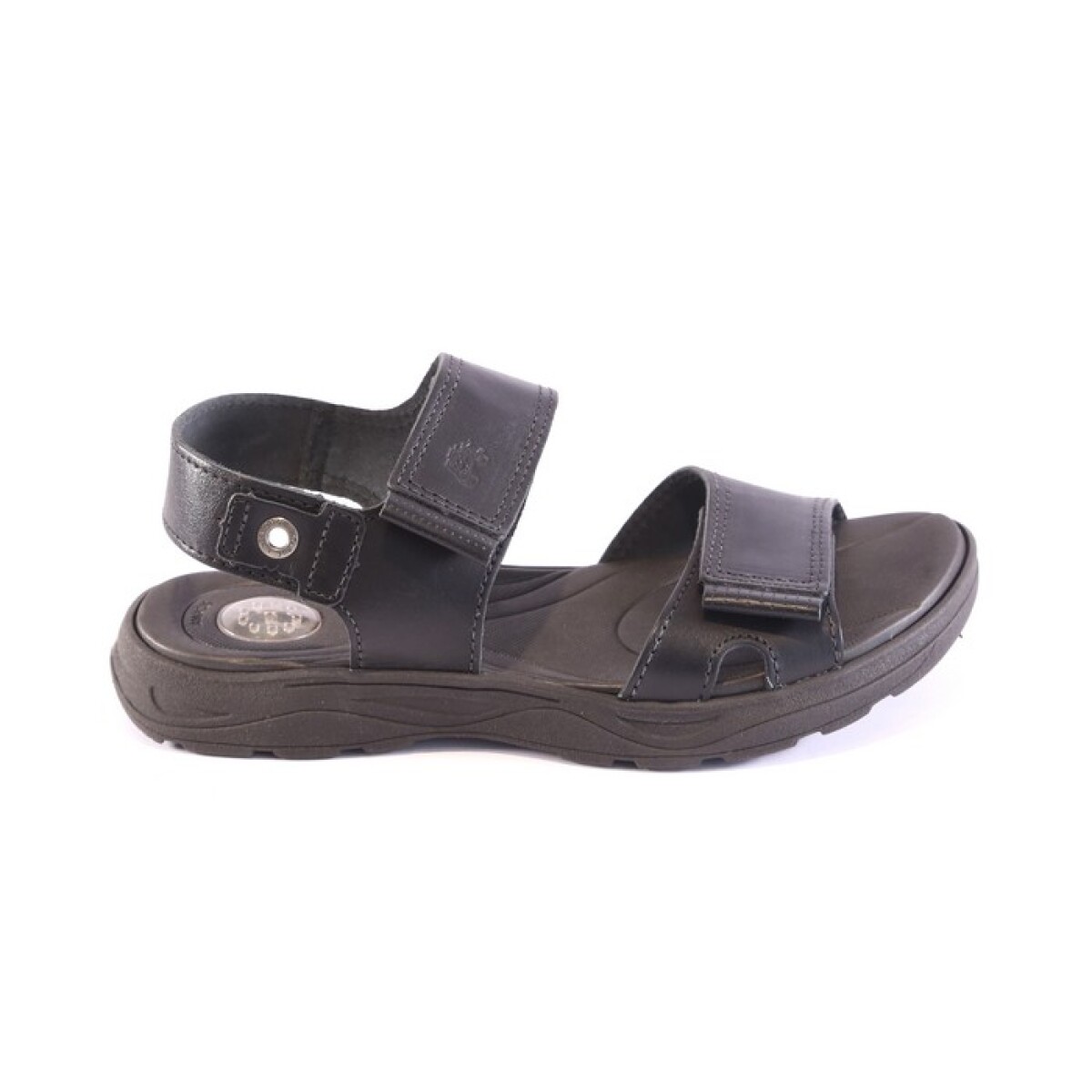 Country Sandalia Hombre c/Velcro de Hombre - 10406 - Castaño 