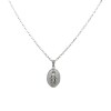 Dije Medalla Virgen Milagrosa-Plata 925-Piedra Nacar-CP3023 Conpiedra