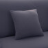 Cubre Sofá Elástico Elastizado Funda 3 Cuerpo Plaza Variante Color Gris Oscuro