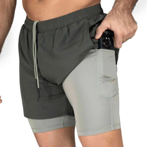 SHORT MEN POLY/SPX EVERLAST SLAM III GN M6 XL GN