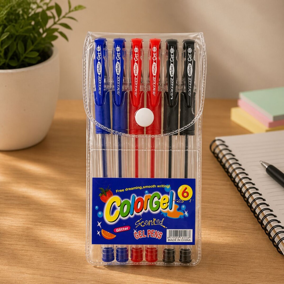 LAPICERAS EN GEL X 6 UNIDADES 